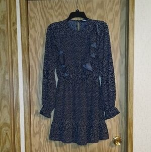 Missguided Black and White Polka Dot Dress